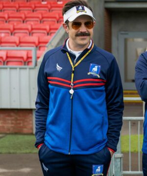 Ted Lasso Jason Sudeikis Jacket | Ted Lasso Football Track Jacket Lightweight jacket